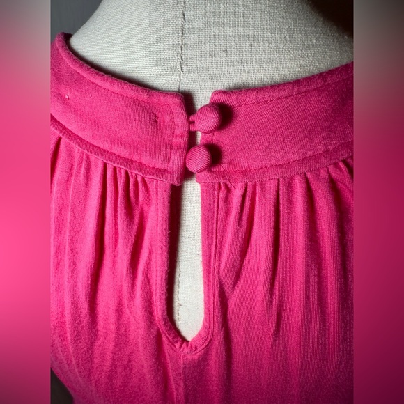 Calvin Klein Pink Lace Bodice Maxi Dress Size 6 - Picture 7 of 11